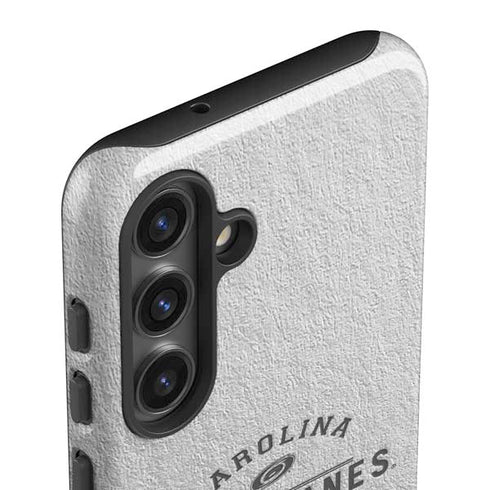 NHL Carolina Hurricanes Black Text Galaxy S25 Plus Impact Case
